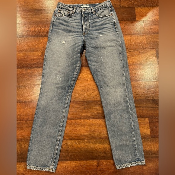 GRLFRND The Karolina High Rise Ripped Skinny Jeans Women’s Size 29 Distressed - Picture 1 of 10